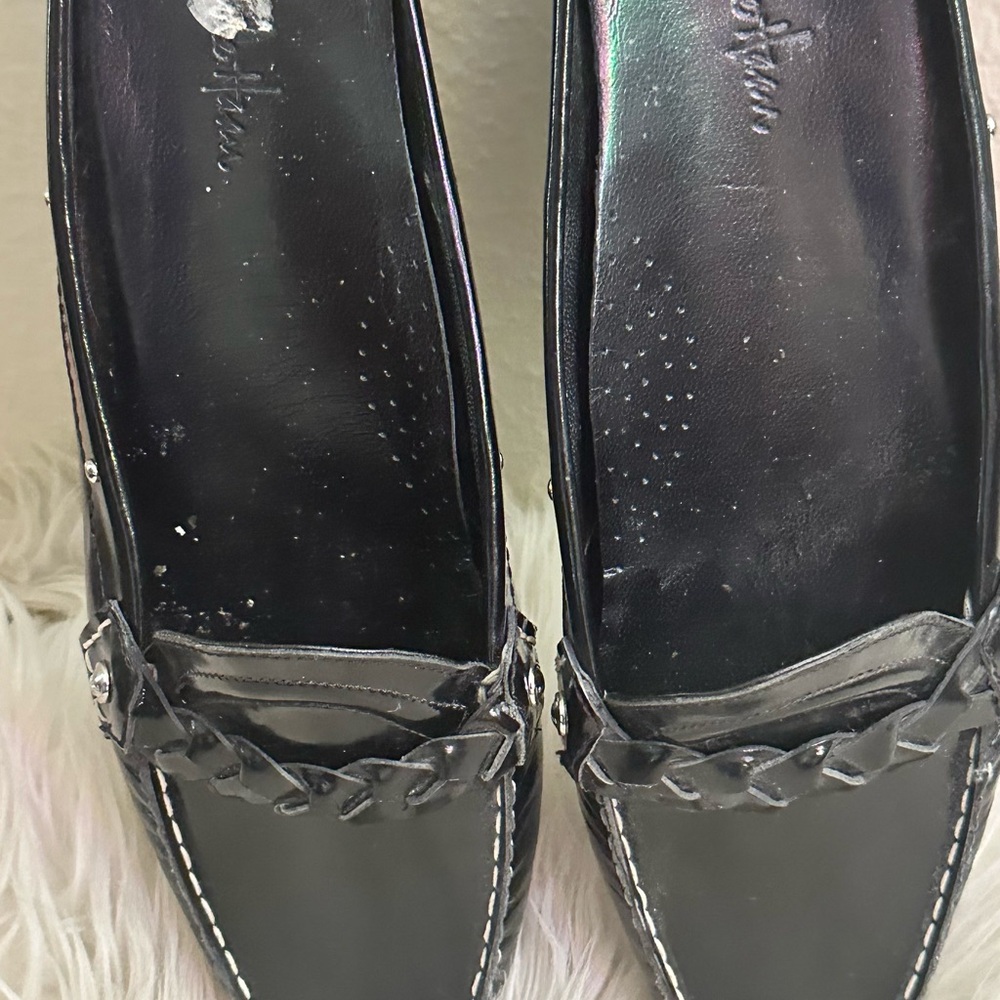 Cole Haan Black Leather Loafers size 10.5